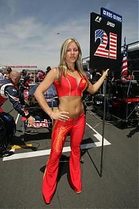 Motorsport models: Grid Girl Of Scott Speed Montreal 2006-06-25