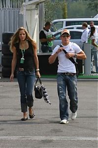 Motorsport models: Christian Klien Red Bull With A Girl Monza 2006-09-07