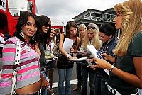 Motorsport models: F1 Girls Budapest 2006-08-06