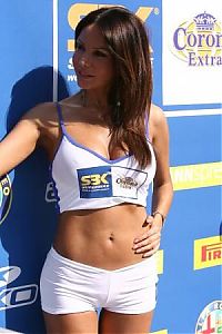 Motorsport models: Girl, Italian WSBK 2007