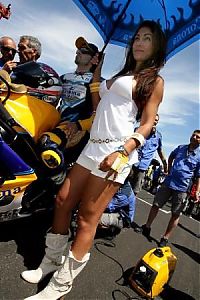 Motorsport models: Grid Girl2007 Superbike World Championship, Round 8, Misano, San Marino, 17 June 2007