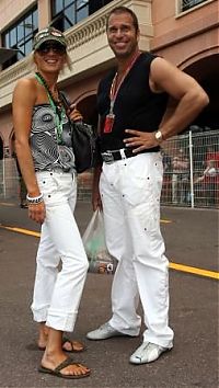 Motorsport models: Kai Ebel With His Girl Friend - Monaco 2006-05-26