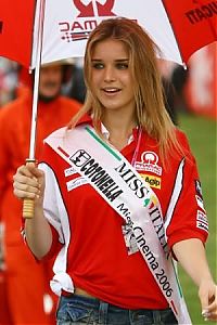 Motorsport models: Miss Italia, Italian MotoGP Race 2007