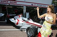 Motorsport models: Super Aguri Girl - Monaco 2006-05-26