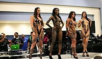 Motorsport models: Girls from 2013 Forgiato Fest, Miami Beach Convention Center, Miami, Florida, United States