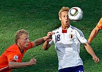 Pictures of the Day: South Africa Soccer WCup Netherlands Japan