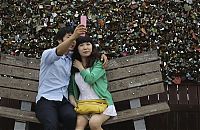 Pictures of the Day: South Korea Locks of Love