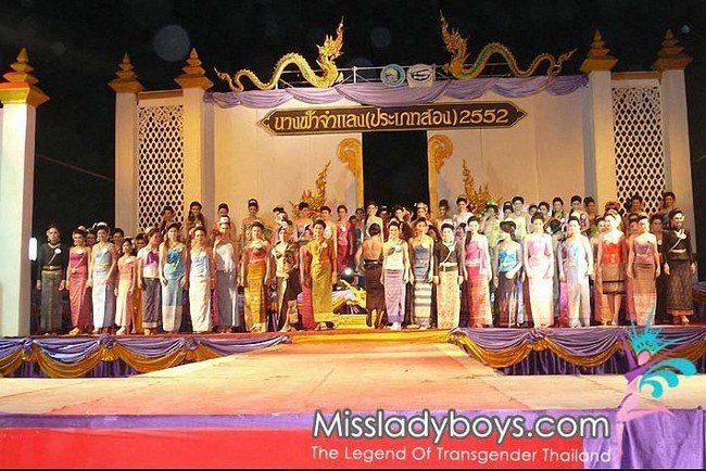 Beauty contest in Thailand