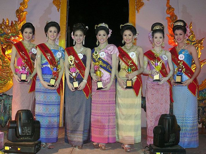 Beauty contest in Thailand