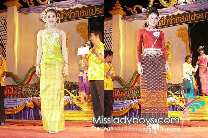 Beauty contest in Thailand