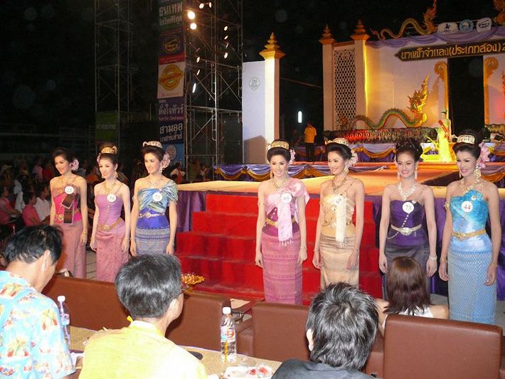 Beauty contest in Thailand