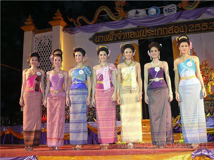 Beauty contest in Thailand