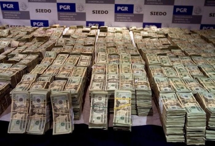 Confiscation of Mexican drug lords property