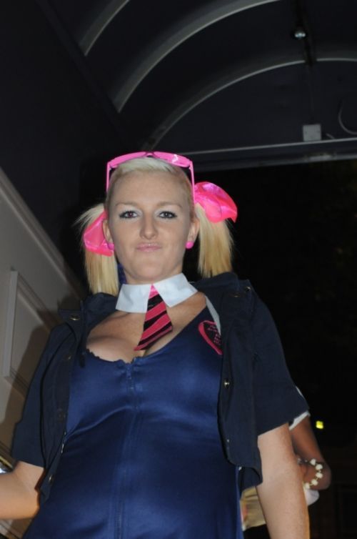 girl in school uniform outfit