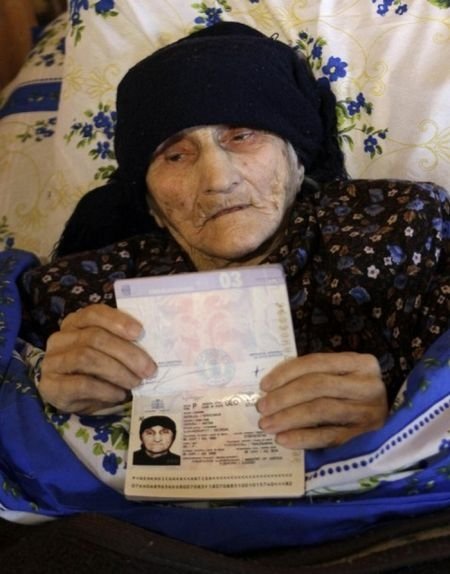 Antisa Khvichava, 130 years old woman