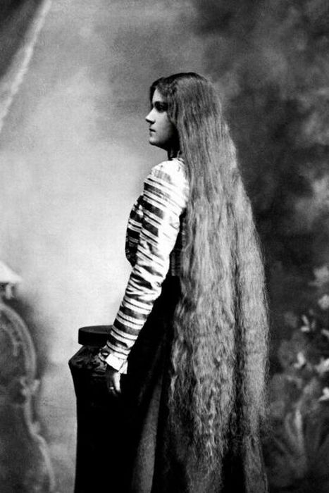 long haired girl