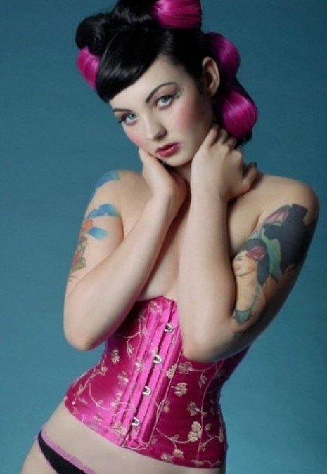 pin-up girl model