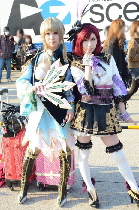 Comiket girls 2011, Tokyo, Japan