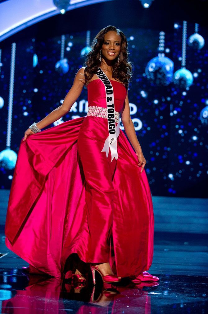 Contestants of beauty pageant, Miss Universe 2012, Las Vegas, Nevada, United States