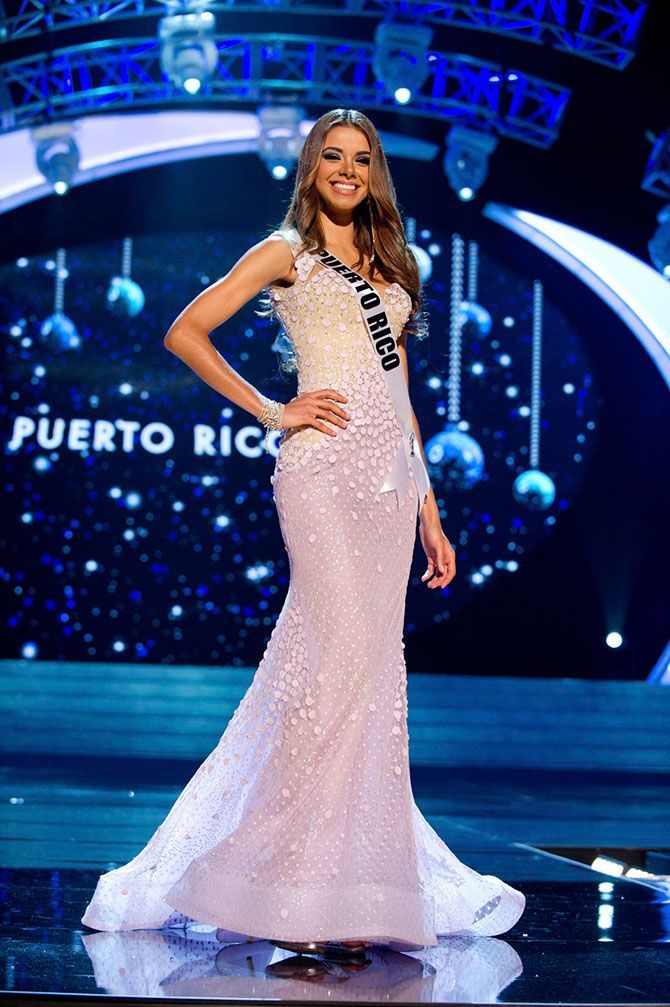 Contestants of beauty pageant, Miss Universe 2012, Las Vegas, Nevada, United States