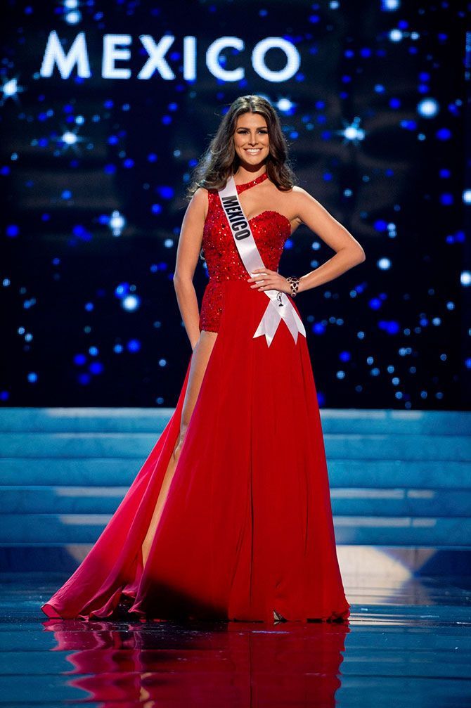 Contestants of beauty pageant, Miss Universe 2012, Las Vegas, Nevada, United States