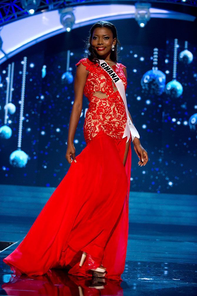 Contestants of beauty pageant, Miss Universe 2012, Las Vegas, Nevada, United States