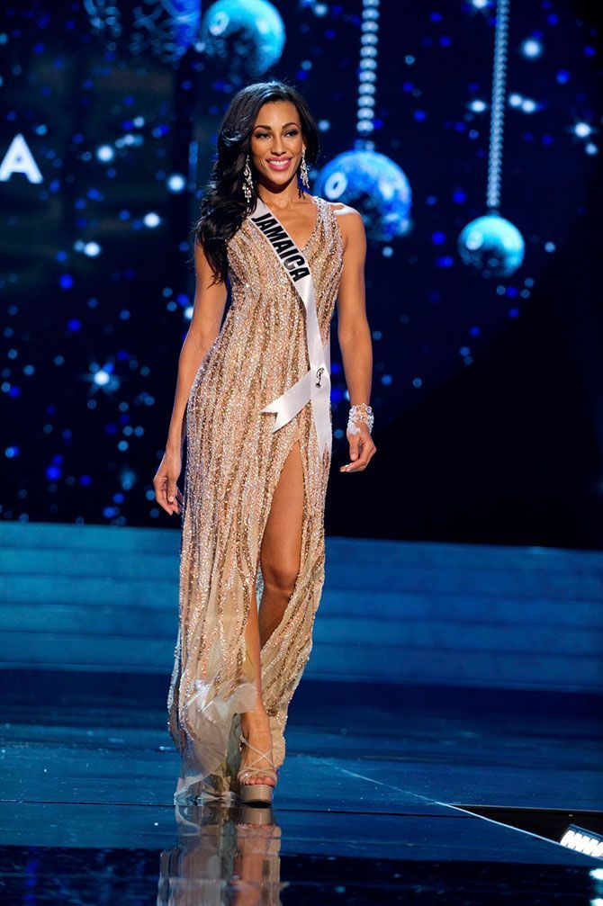 Contestants of beauty pageant, Miss Universe 2012, Las Vegas, Nevada, United States