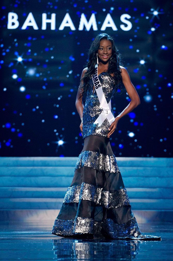 Contestants of beauty pageant, Miss Universe 2012, Las Vegas, Nevada, United States