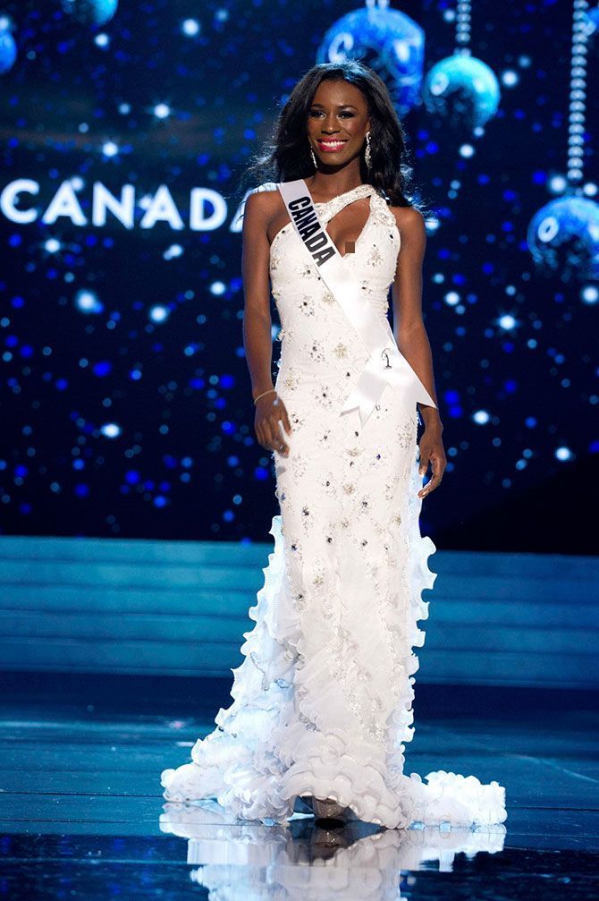 Contestants of beauty pageant, Miss Universe 2012, Las Vegas, Nevada, United States