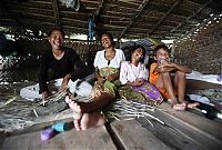People & Humanity: Sea gypsies, Borneo, Indonesia