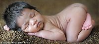 People & Humanity: sleeping baby