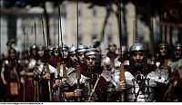 People & Humanity: Ancient rome parade, Rome, Italy