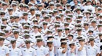 People & Humanity: Graduation Ceremony, United States Naval Academy, Annapolis, Maryland