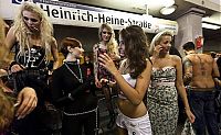 People & Humanity: Chevrolet Underground Catwalk 2011, Berlin Fashin Show on Subway Train