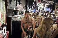People & Humanity: Arrive Half-Naked, Leave Fully Dressed campaign by Desigual