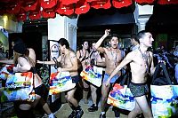 People & Humanity: Arrive Half-Naked, Leave Fully Dressed campaign by Desigual
