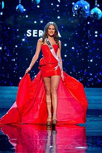 People & Humanity: Contestants of beauty pageant, Miss Universe 2012, Las Vegas, Nevada, United States