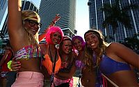 People & Humanity: Ultra Music Festival 2013 girls, Miami, Florida, United States