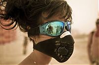 People & Humanity: Burning man girls, Black Rock Desert, Nevada, United States