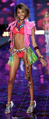 People & Humanity: 2014 Victoria's Secret Fashion show girl