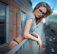People & Humanity: girl with glasses