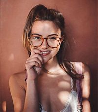 People & Humanity: girl with glasses
