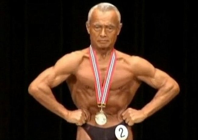 Tsutomu Tosuka, 74 years, Japan