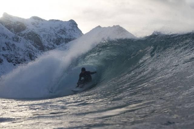 arctic surfing