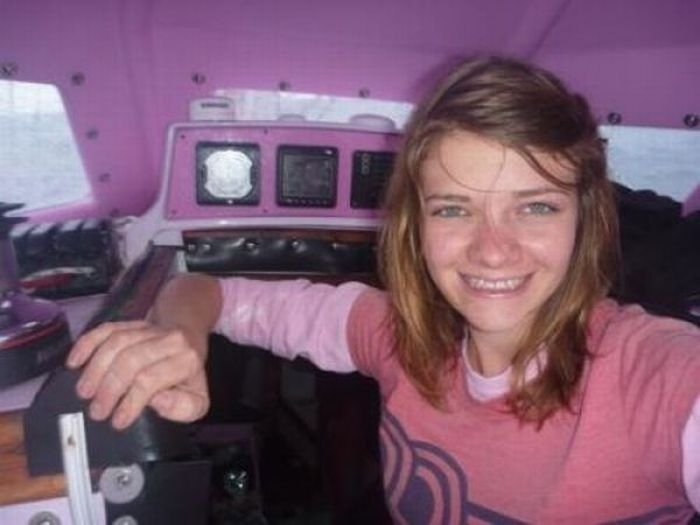 16-year-old Jessica Watson sailed around the world