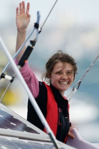 16-year-old Jessica Watson sailed around the world