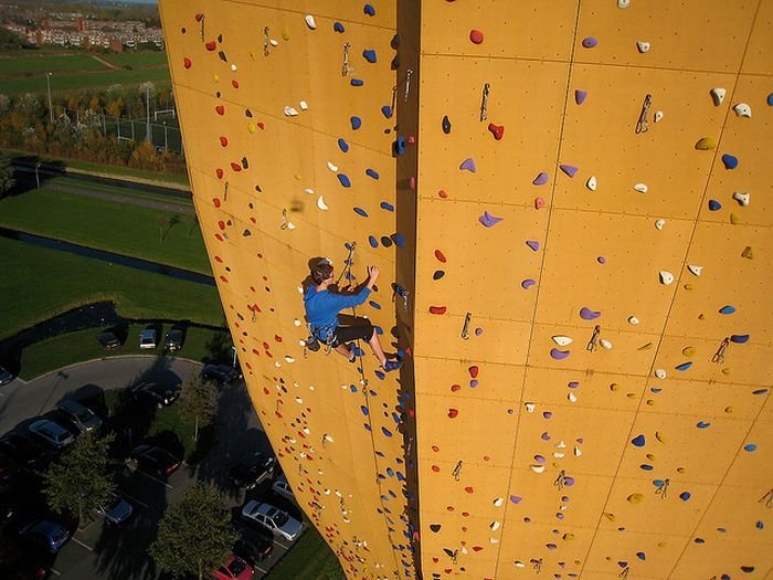 Excalibur climbing wall, Groningen, The Netherlands