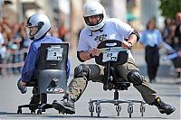 Sport and Fitness: German Office Chair Racing Championship