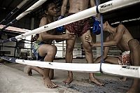 Sport and Fitness: School of martial arts in Thailand