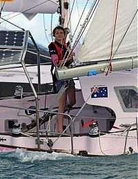 TopRq.com search results: 16-year-old Jessica Watson sailed around the world